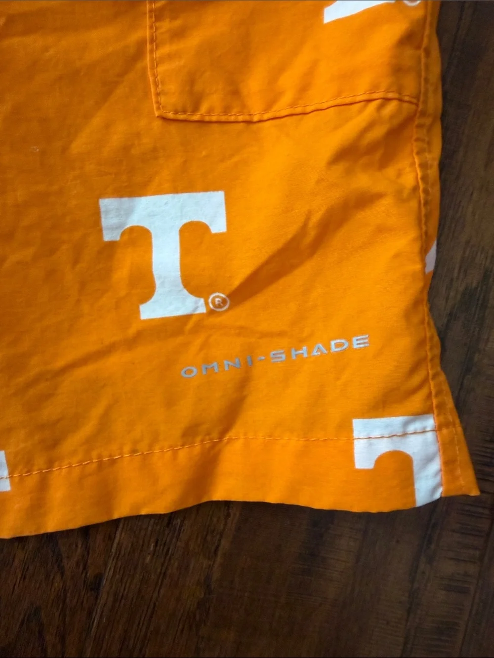 Men's Tennessee Vols Power T Logo Columbia Swim Trunks